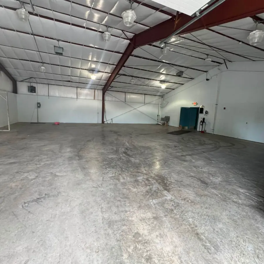 Warehouse floor cleared after commercial cleanout