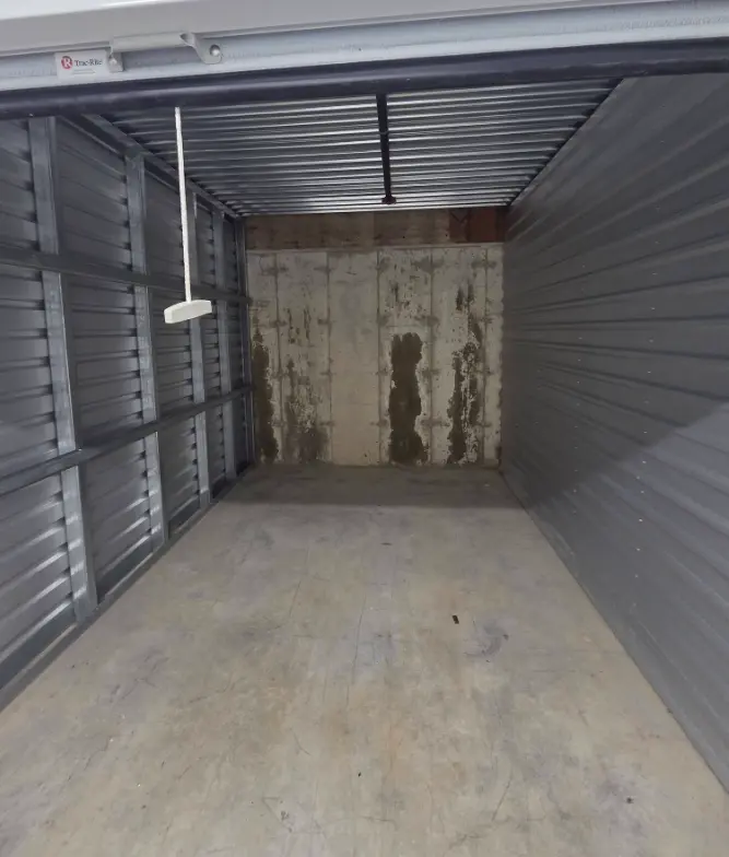 Furniture storage unit cleared after cleanout