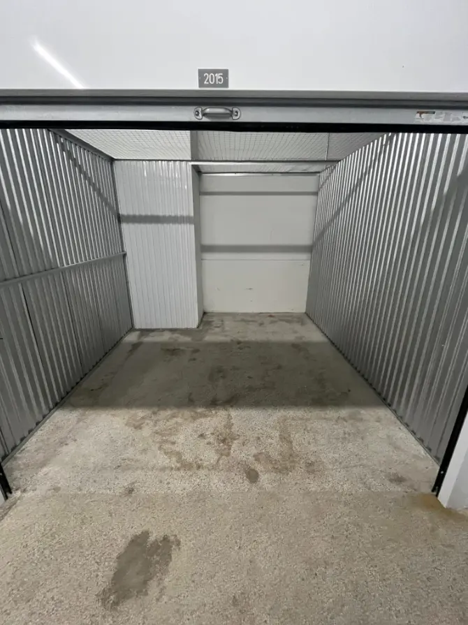 Household storage unit cleared after cleanout
